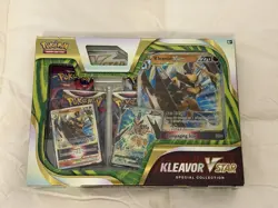 Pokemon TCG - Kleavor VSTAR Special Collection Box Factory SEALED NEW - Image 1