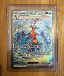 Pokemon Garchomp EX 245/182 Paradox Rift Special Illustration Rare - Near Mint - Image 1
