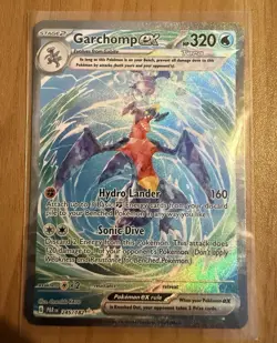 Pokemon Garchomp EX 245/182 Paradox Rift Special Illustration Rare - Near Mint - Image 3