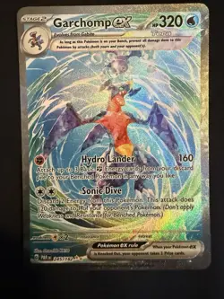 Pokemon Garchomp EX 245/182 Paradox Rift Special Illustration Rare - Near Mint - Image 5
