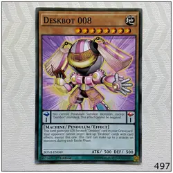 Deskbot 008 - BOSH-EN040 - Common 1st Edition Yugioh - Image 1