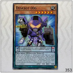 Deskbot 006 - DOCS-EN039 - Common 1st Edition Yugioh - Image 1