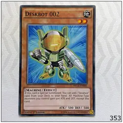 Deskbot 002 - NECH-EN042 - Common 1st Edition Yugioh - Image 1