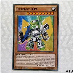 Deskbot 009 - MP17-EN024 - Common 1st Edition Yugioh - Image 1