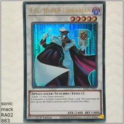 T.G. Hyper Librarian - RA02-EN027 - 1st Edition Yugioh - Image 1