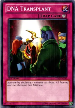 DNA Transplant #LCYW-EN292 Yugioh 1st Edition Lightly played - Image 1