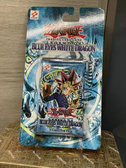 Yu-Gi-Oh! Legend of Blue Eyes White Dragon Booster Pack sealed in blister 2002 728192490040 - Image 4