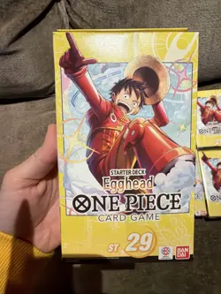 One Piece TCG Egghead Starter Deck ST-29 (SEALED) – Bandai – English – Luffy 8 - Image 2