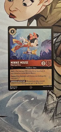 Disney Lorcana Promo I Minnie Mouse - Wide-Eyed Diver (16/P1) | ENG | NM - Image 1