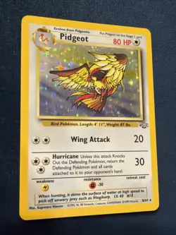 Pidgeot 08/64 - Holo Rare Card - Jungle - Pokemon TCG SET BREAK - Image 1