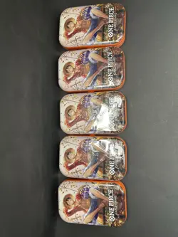 11X One Piece Card Game Mini-Tin Pack Set Vol 2- Luffy & Ace- FACTORY SEALED - Image 3