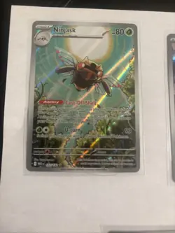 Pokemon Card Lot 5 EN IR Houndour Raticate Murkrow Yanma Ninjask Mint AR SIR - Image 4