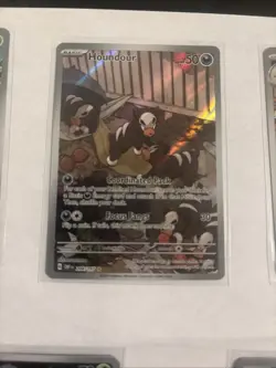 Pokemon Card Lot 5 EN IR Houndour Raticate Murkrow Yanma Ninjask Mint AR SIR - Image 5