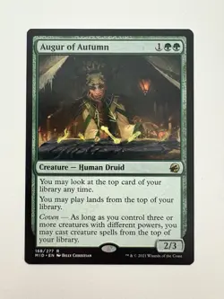 Augur of Autumn MTG Magic the Gathering Card NM Near Mint MID - Image 1