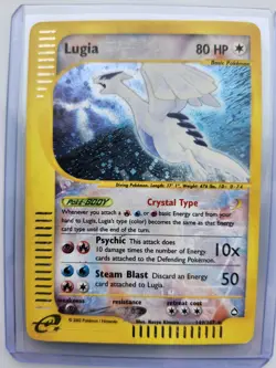 Lugia - 149/147 - Pokemon Aquapolis Holo Crystal Card LP - Image 1