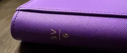Vault X Exo-Tec Zip Binder SV6 (Unlimited) 9-Pocket - 360 Cards - Image 2