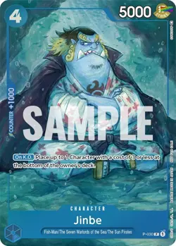 Jinbe (Event Pack Vol. 1) [OP-PR - P-030] - NM [Foil] TCG One Piece - Image 1