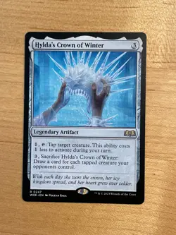MTG NM Hylda's Crown of Winter [Wilds of Eldraine] - Image 1