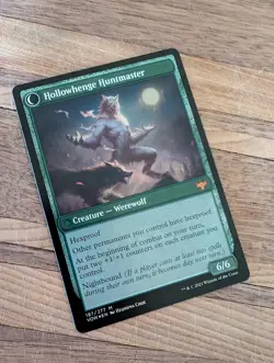 MTG Avabruck Caretaker Hollowhenge Huntmaster #187 NM Foil Ungraded English - Image 2