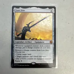 ** Lost Jitte - Outlaws of Thunder Junction: The Big Score (BIG) ** [NM] MTG - Image 1