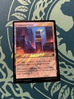 Command Tower Surge Foil Teenage Mutant Ninja Turtles TMNT TMC MTG Magic - Image 1