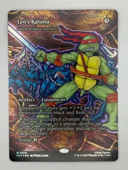 Leo's Katana - Sword of Sinew and Steel (Borderless) Teenage Mutant Ninja... - Image 1