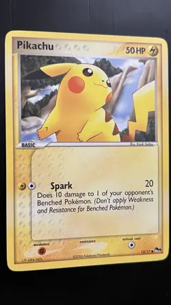 Pikachu 013/017 NM POP Series 4 Promo Pokemon TCG Regular - Image 2