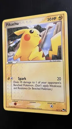 Pikachu 013/017 NM POP Series 4 Promo Pokemon TCG Regular - Image 3