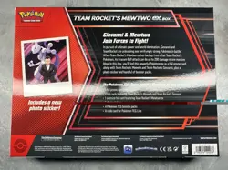 Pokemon TCG Team Rockets Mewtwo EX Box Sealed - Image 2