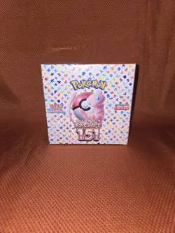 Japanese Pokemon TCG: Scarlet & Violet - 151 Booster Box - 20 Packs 4521329346038 - Image 1