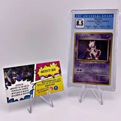 Mewtwo 150 8.5 NM MINT+ Base Set 1996 Japanese HOLO Pokemon CGC Pokemon - Image 1