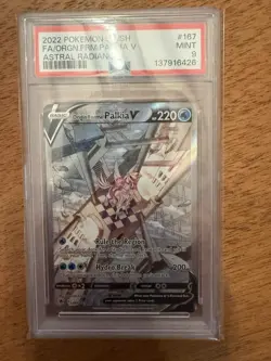 Pokemon Origin Forme Palkia V Swsh10 Astral Radiance 167/189 Holo PSA 9 - Image 1