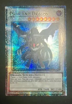 Yugioh Dark End Dragon RA03-EN216 Quarter Century Rare NM - Image 3