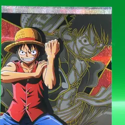Luffy SR No.10-01 holo One Piece Anime Card Wafers Japanese TCG Bandai - Image 2