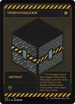 MTG English Teferi s Puzzle Box (Silver Laminate) NM Foil Secret Lair - Image 1
