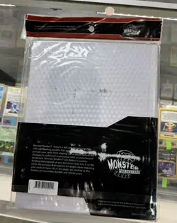 NEW Monster Binder 9 Pocket Trading Card Album Holofoil White Holds 360 T10 - Image 2