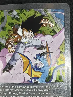 Energy Marker E-80 Silver Goku Manga Booster 02 Dragon Ball Card English - Image 3