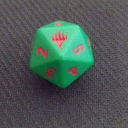 LOT OF 3 RAPHAEL TEENAGE MUTNT NINJA TURLES D20 DIE SPINEDOWN MTG PRERELEASE - Image 5