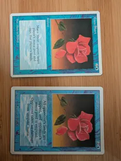 Mana Short X2 - 1x Revised and 1x 4th Edition Magic The Gathering - Image 1