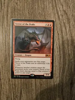 Terror of the Peaks MTG - Core Set 2021, Lightly Played - Image 1