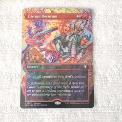 MTG Disrupt Decorum Launch Party & Release Event Promos Foil #1067 - Image 1