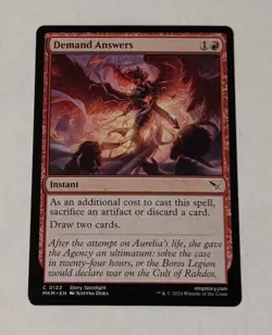 MTG Demand Answers - Murders at Karlov Manor LP - Image 1