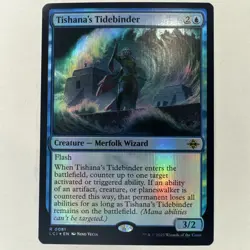 Tishana’s Tidebinder NM FOIL MTG! Lost Caverns Of Ixalan! - Image 1