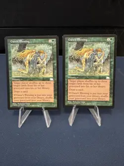 MTG - Magic The Gathering - Gaea’s Blessing X2 - Weatherlight - NP/ LN! - Image 1