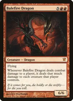 Balefire Dragon - 129 / English / Lightly Played MTG - Image 1