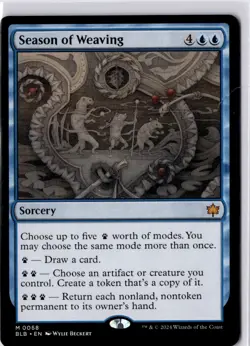 Season of Weaving Bloomburrow Regular NM M 0068 - Image 1