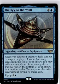 The Key to the Vault Outlaws of Thunder Junction Foil NM R 0054 - Image 1