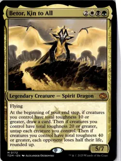 Betor, Kin to All Tarkir: Dragonstorm Regular NM M 0172 - Image 1