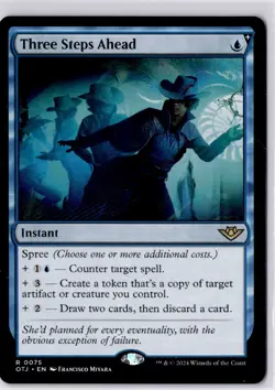 Three Steps Ahead Outlaws of Thunder Junction Regular NM R 0075 - Image 1