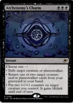 Archenemy's Charm Edge of Eternities Regular NM R 0088 - Image 1
